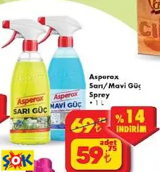 ASPEROX SARI/MAVİ GÜÇ SPREY ASPEROX SARI/MAVİ GÜÇ SPREY